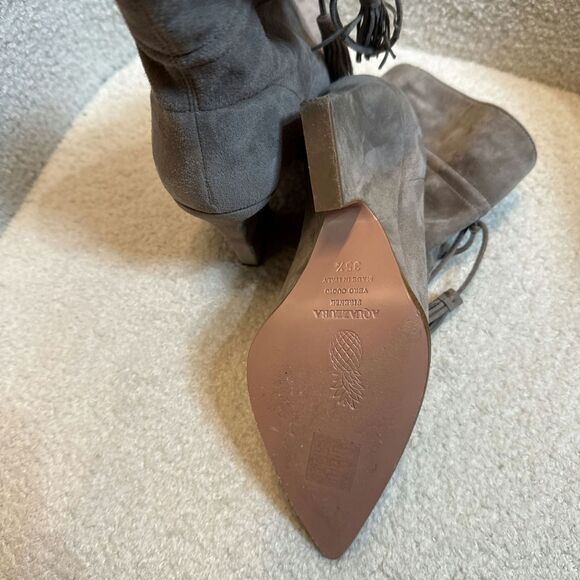 Aquazara Boots Color Brown Size 35.5 - Picture 5 of 6